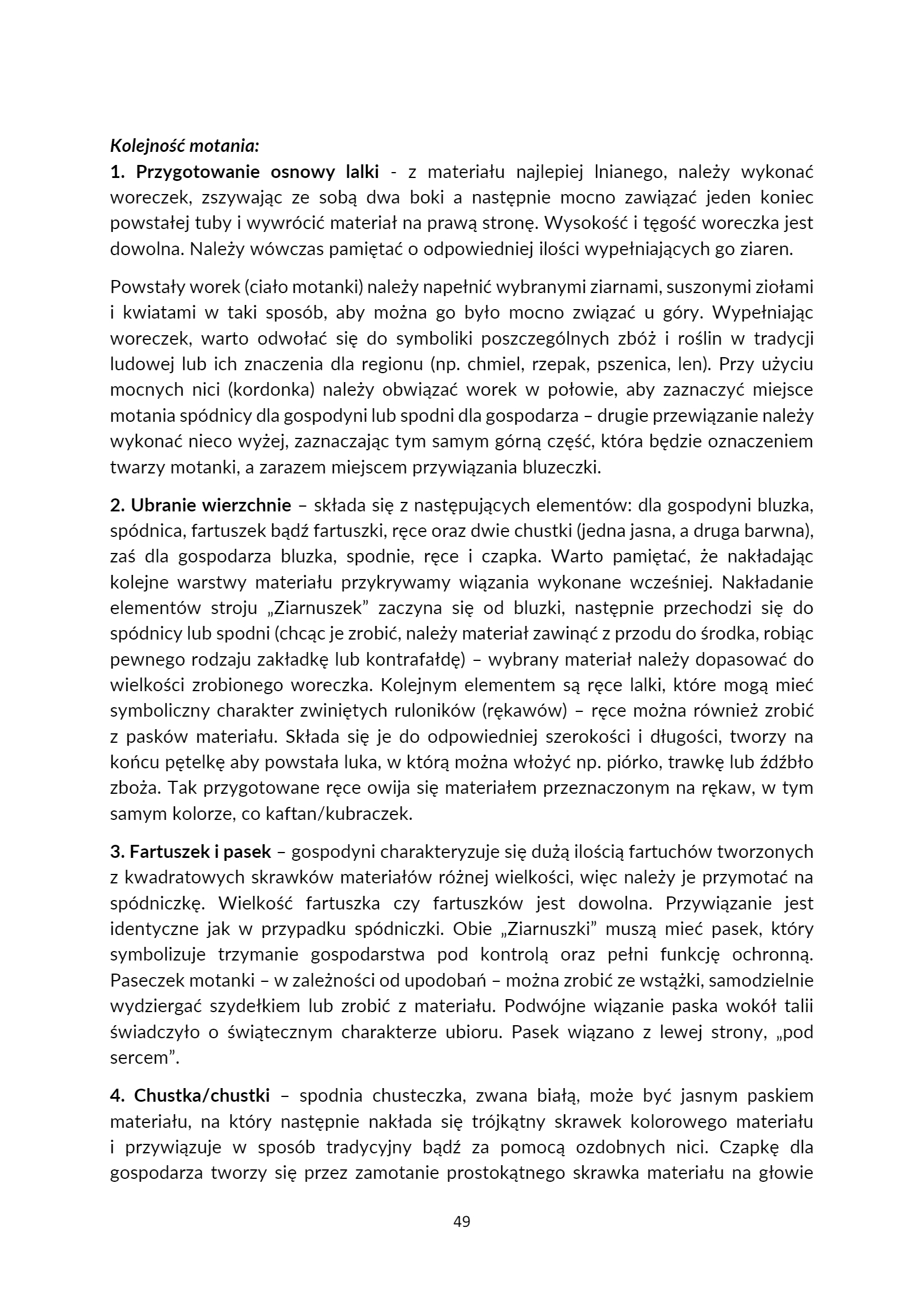 MOTECZNIK – AGRARNE KOŁO ROKU PROGRAM ANIMACYJNO-E - strona 49