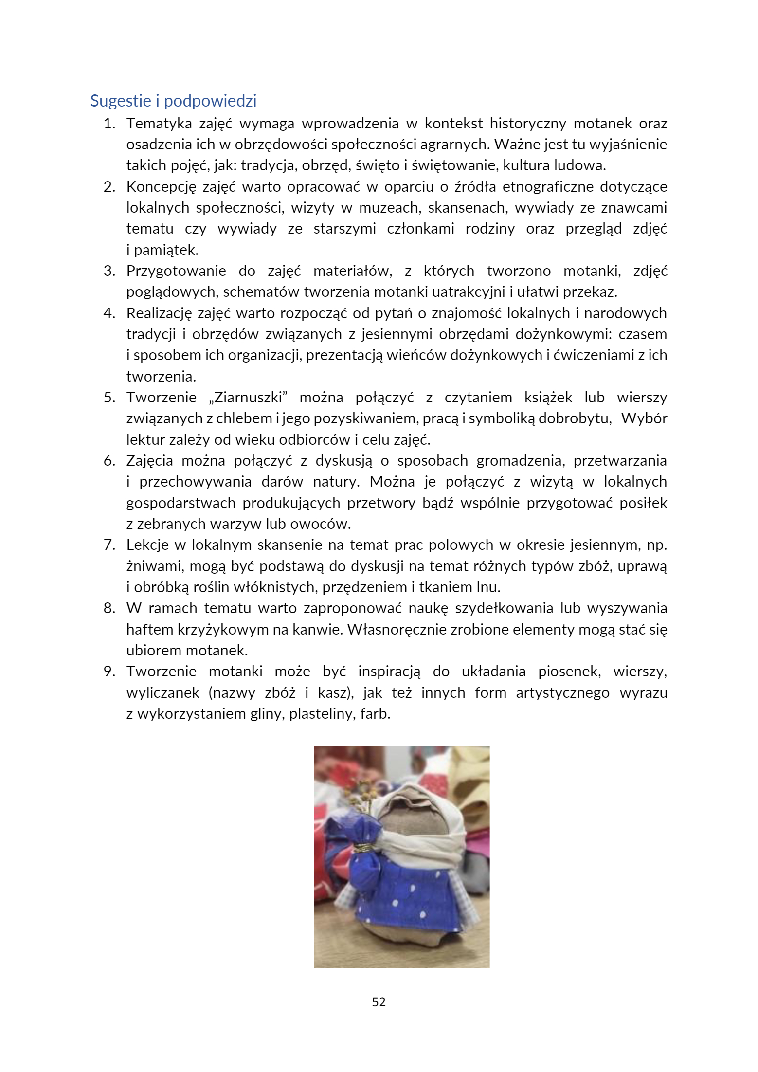 MOTECZNIK – AGRARNE KOŁO ROKU PROGRAM ANIMACYJNO-E - strona 52