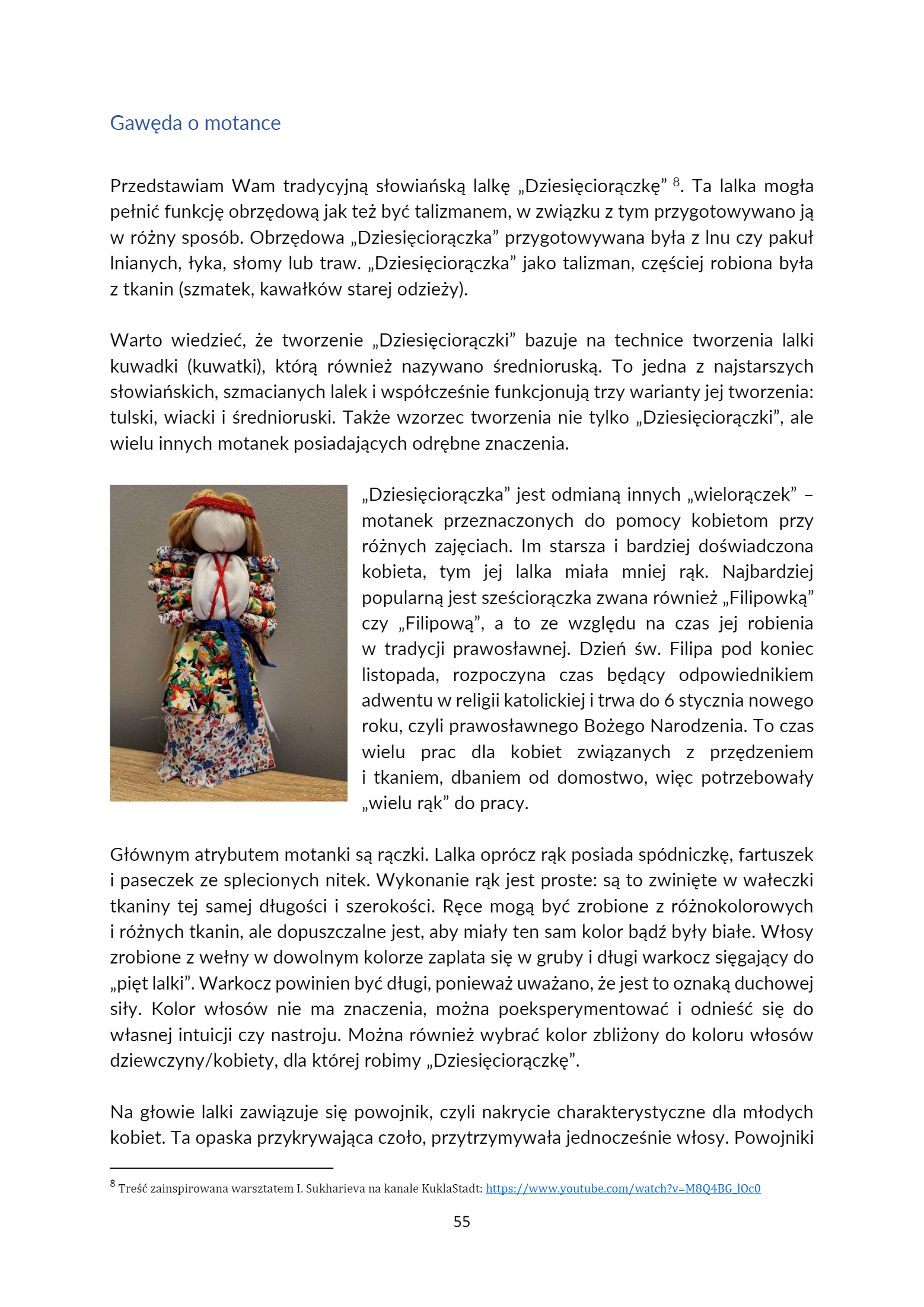 MOTECZNIK – AGRARNE KOŁO ROKU PROGRAM ANIMACYJNO-E - strona 55