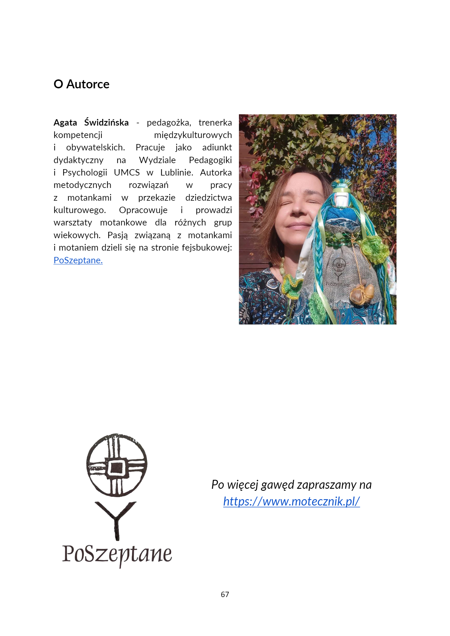 MOTECZNIK – AGRARNE KOŁO ROKU PROGRAM ANIMACYJNO-E - strona 67